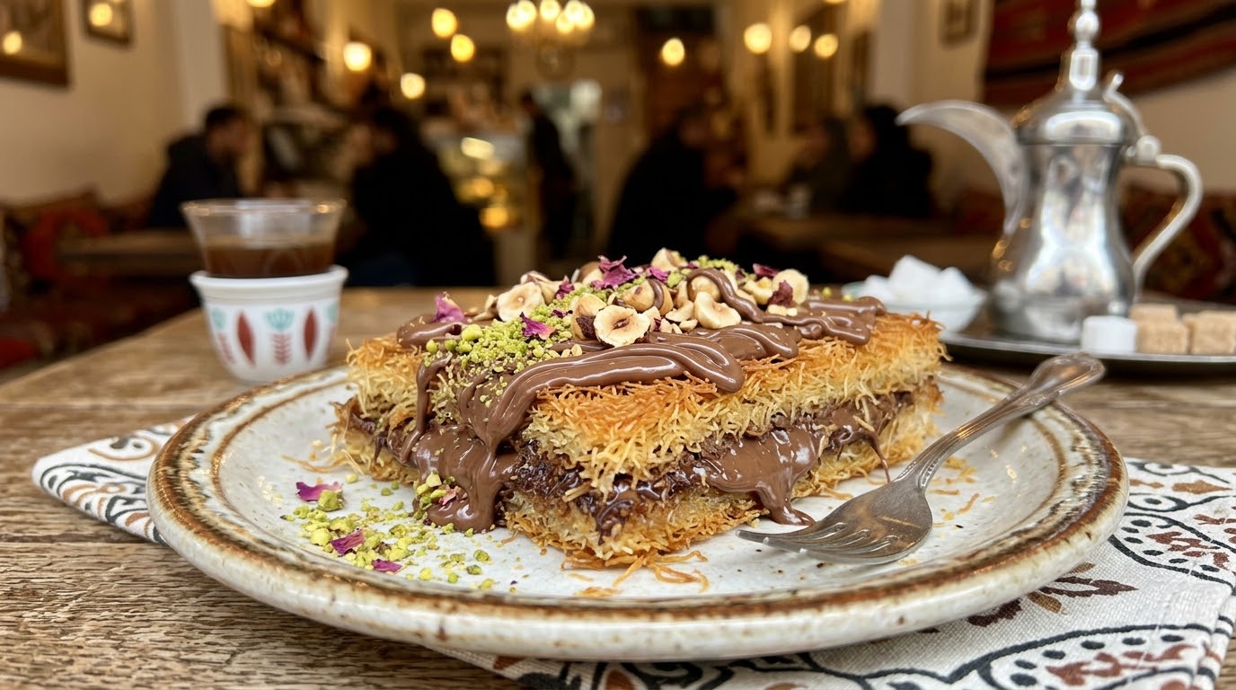 كنافة نوتيلا